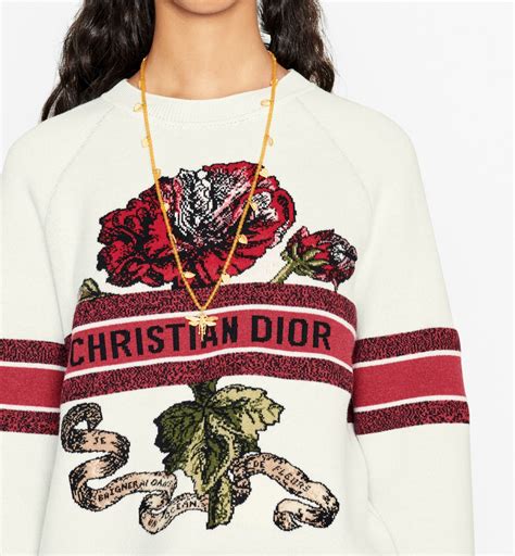 dior pullover damen weiß|christian Dior sweatsuit.